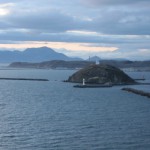 絵鞆岬から見た大黒島